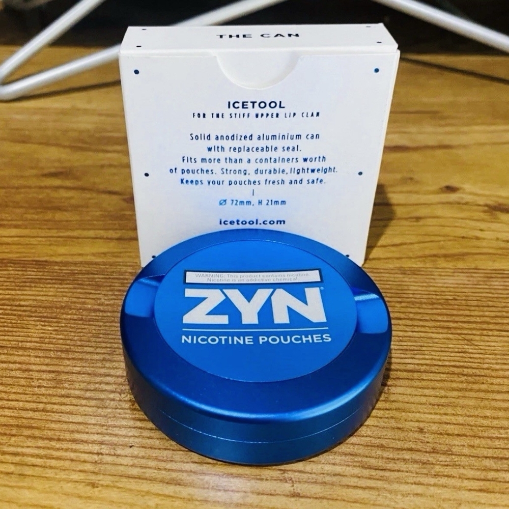 Blue Aluminum Metal Zyn Carrier
